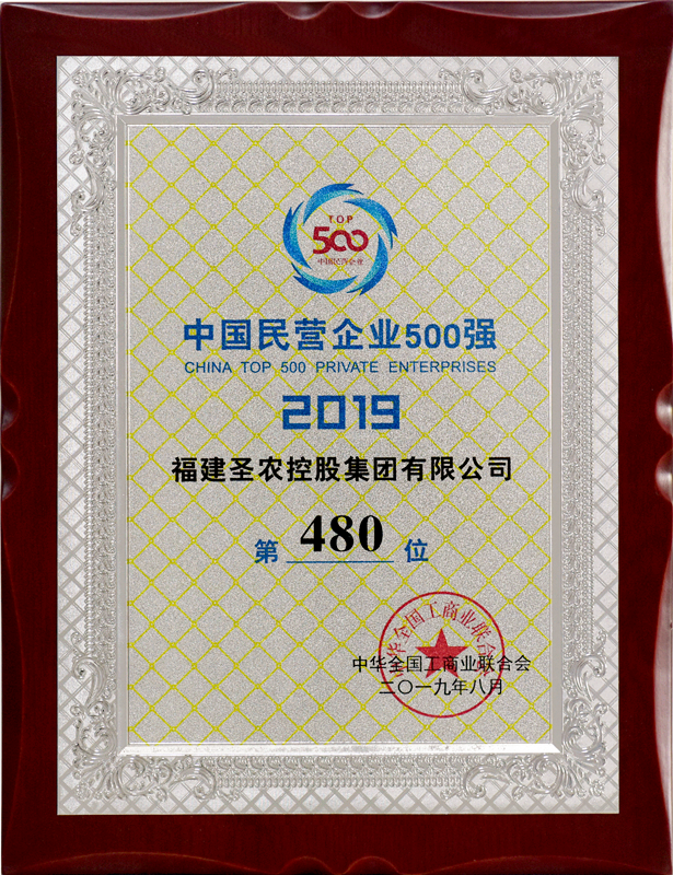 2019（28圈官网集团）中国民营企业500强